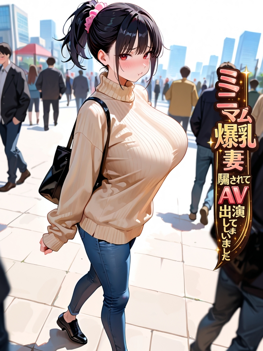 【エロマンガ】頼まれると断れない人妻さん…気が付けばAV出演することに…