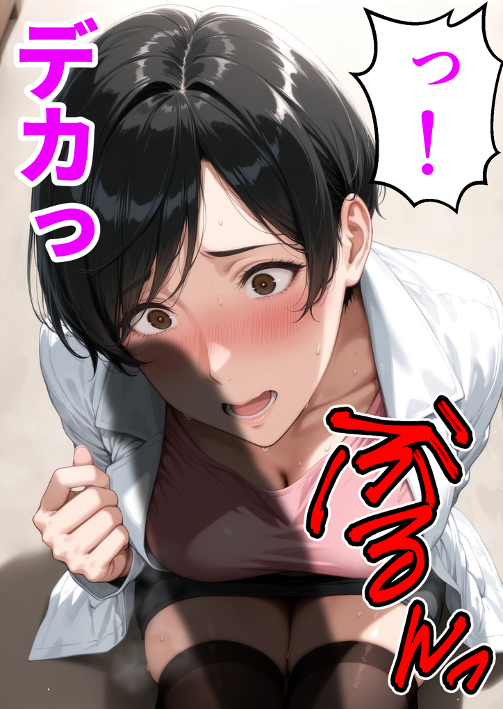 【エロ漫画】精液が優秀すぎて人妻女医に吸い取られましたwww